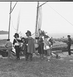 Greven anländer från Gränna i Maria av Rökinge